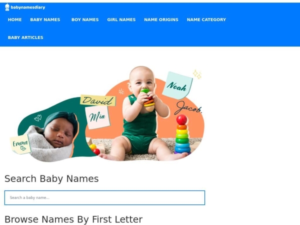 babynamesdiary.com